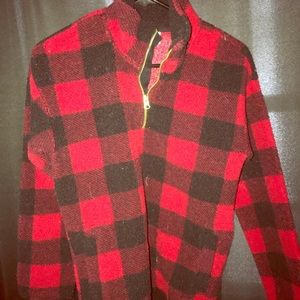 Plaid soft jacket